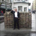39 philip at checkpoint charlie berlin 